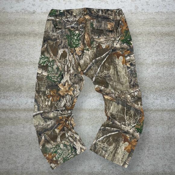 Realtree Other - Vintage 90s Realtree Tactical Pants 38x30 Baggy Wide Leg Fit Hunting Camo Cargos